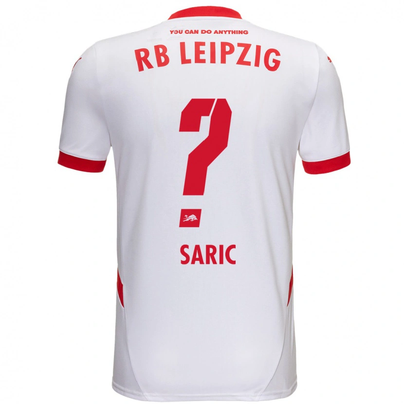 Danxen Kid Lucio Saric #0 White Red Home Jersey 2024/25 T-Shirt