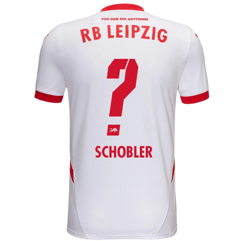 Danxen Kid Laurin Schößler #0 White Red Home Jersey 2024/25 T-Shirt