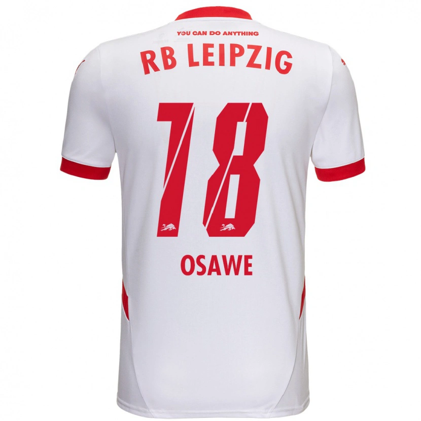 Danxen Kid Winners Osawe #18 White Red Home Jersey 2024/25 T-Shirt