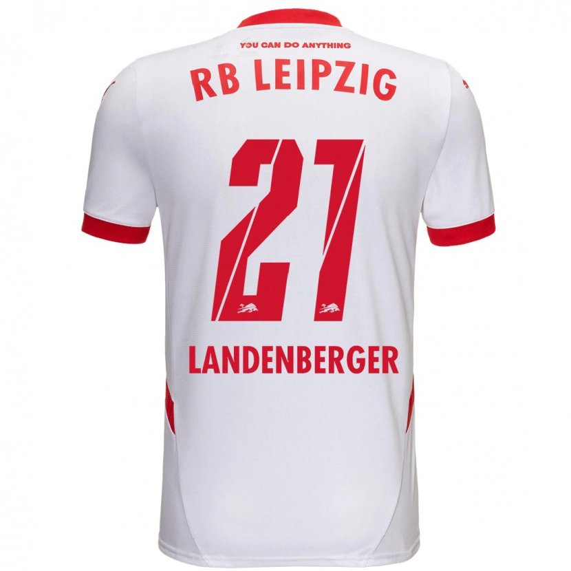 Danxen Kid Julia Landenberger #21 White Red Home Jersey 2024/25 T-Shirt