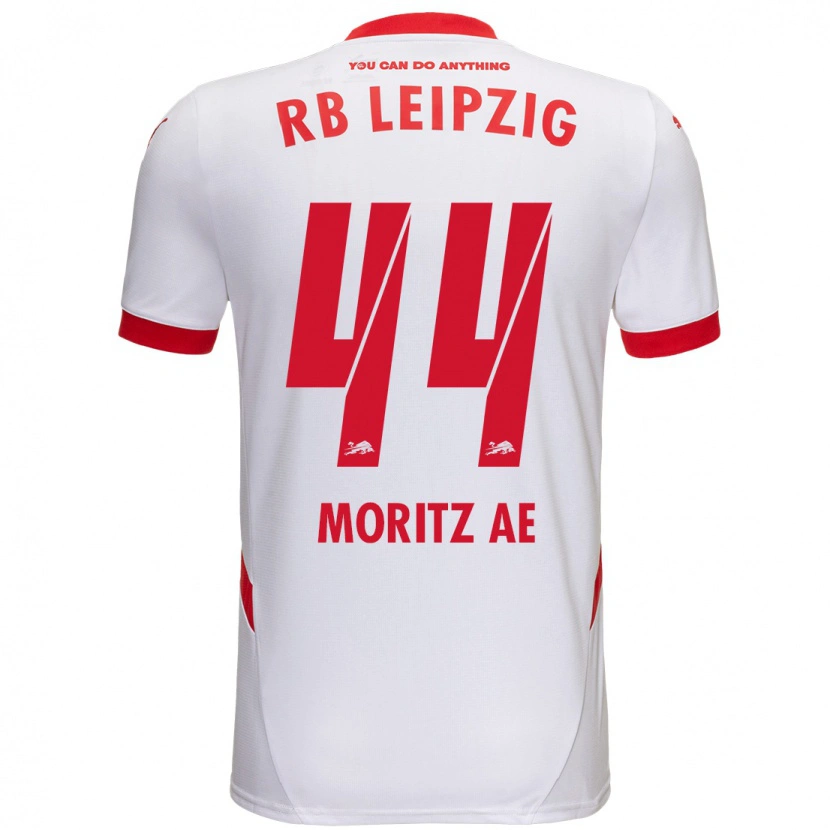 Danxen Kid Moritz Aé #44 White Red Home Jersey 2024/25 T-Shirt