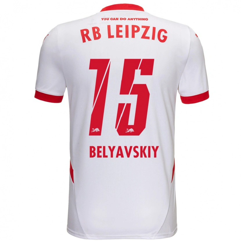 Danxen Kid David Belyavskiy #15 White Red Home Jersey 2024/25 T-Shirt