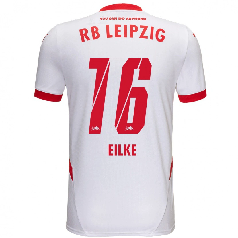 Danxen Kid Lennox Eilke #16 White Red Home Jersey 2024/25 T-Shirt