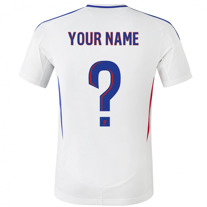 Danxen Kid Your Name #0 White Blue Home Jersey 2024/25 T-Shirt