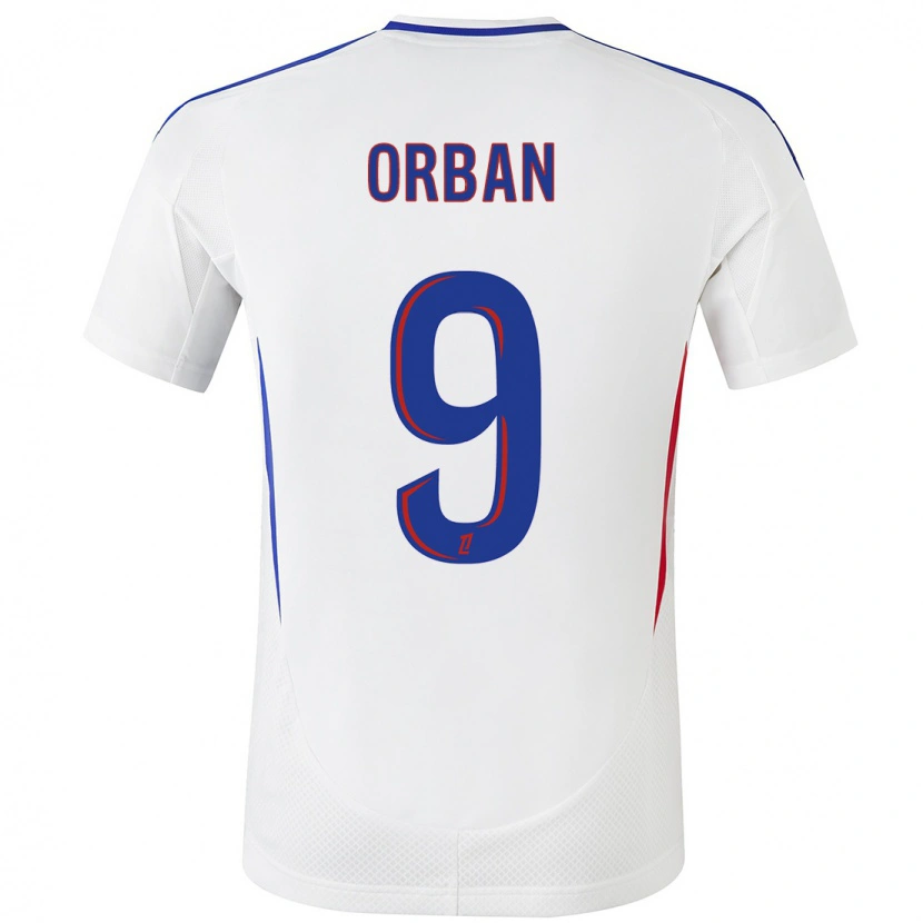 Danxen Kid Gift Orban #9 White Blue Home Jersey 2024/25 T-Shirt