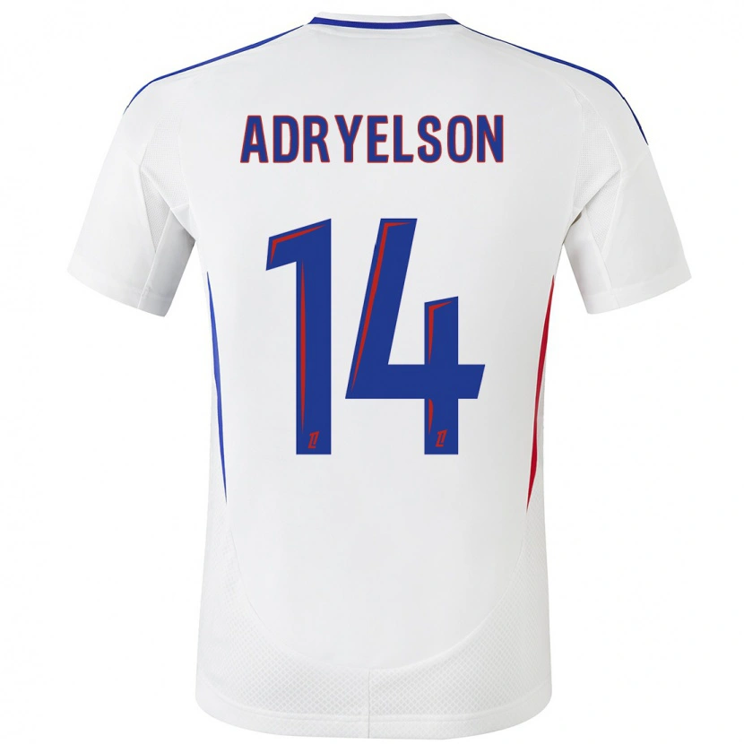 Danxen Kid Adryelson #14 White Blue Home Jersey 2024/25 T-Shirt