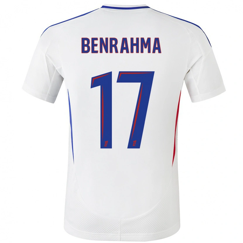 Danxen Kid Saïd Benrahma #17 White Blue Home Jersey 2024/25 T-Shirt