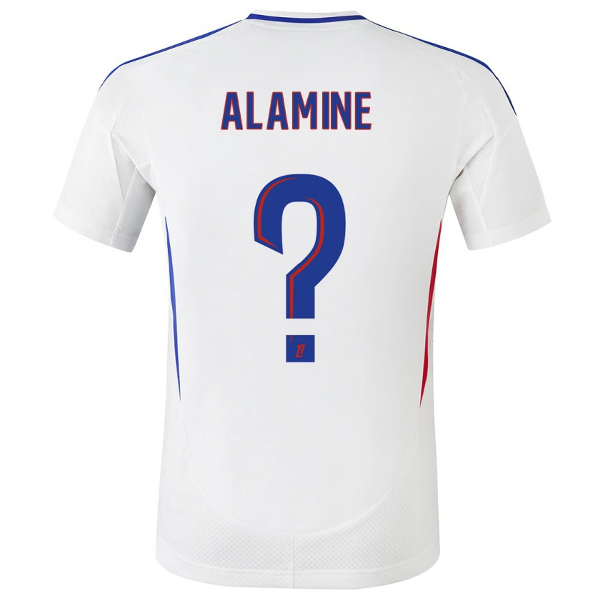 Danxen Kid Ali Alamine #0 White Blue Home Jersey 2024/25 T-Shirt