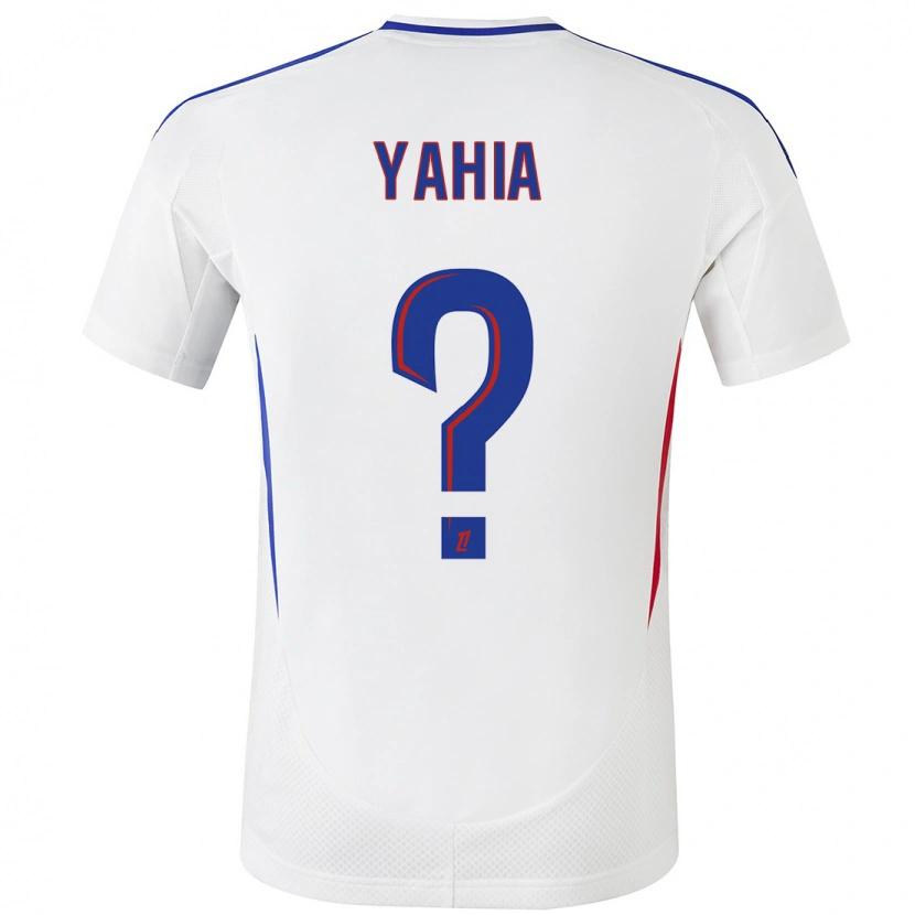 Danxen Kid Kelyan Yahia #0 White Blue Home Jersey 2024/25 T-Shirt