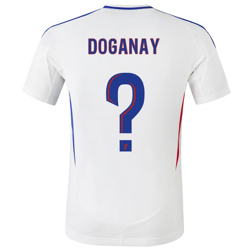 Danxen Kid Kenan Doganay #0 White Blue Home Jersey 2024/25 T-Shirt