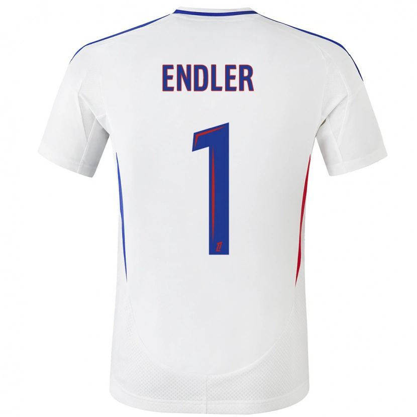 Danxen Kid Christiane Endler #1 White Blue Home Jersey 2024/25 T-Shirt