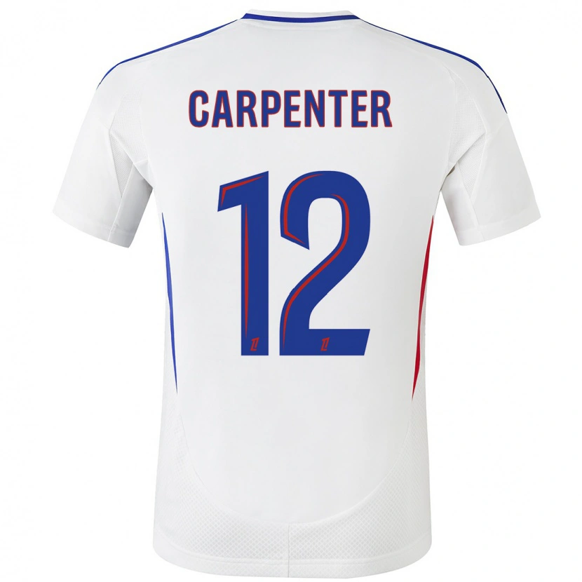 Danxen Kid Ellie Carpenter #12 White Blue Home Jersey 2024/25 T-Shirt