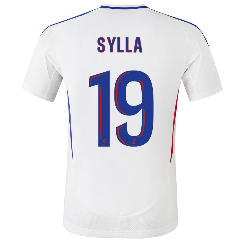 Danxen Kid Kysha Sylla #19 White Blue Home Jersey 2024/25 T-Shirt