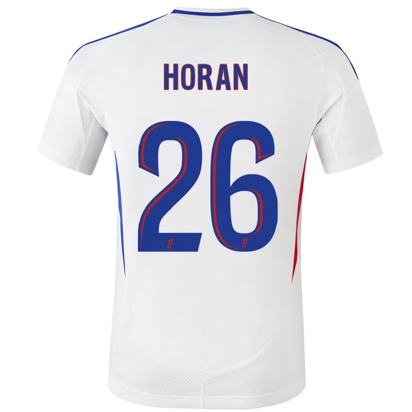 Danxen Kid Lindsey Horan #26 White Blue Home Jersey 2024/25 T-Shirt