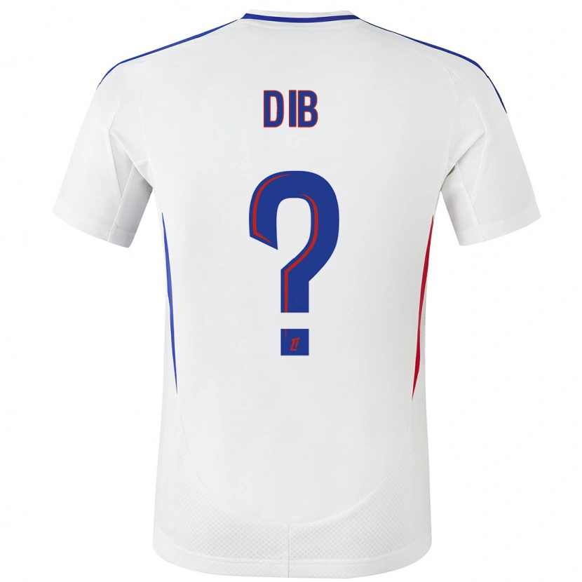 Danxen Kid Djibrail Dib #0 White Blue Home Jersey 2024/25 T-Shirt