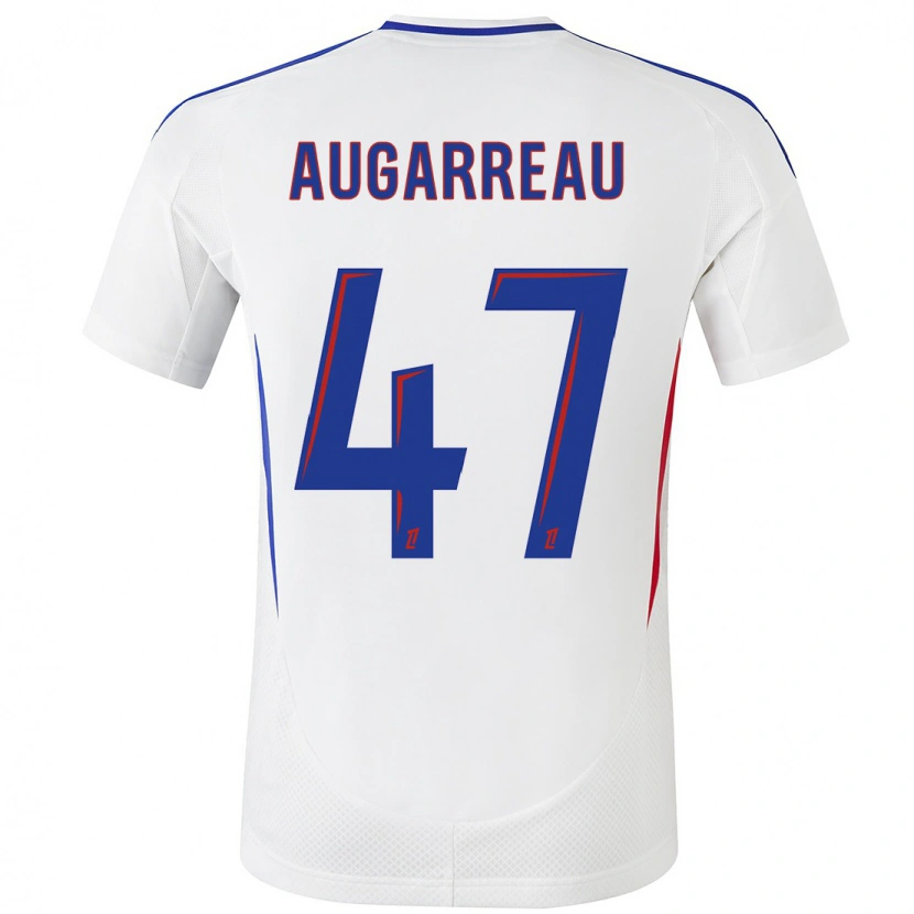 Danxen Kid Sofiane Augarreau #47 White Blue Home Jersey 2024/25 T-Shirt