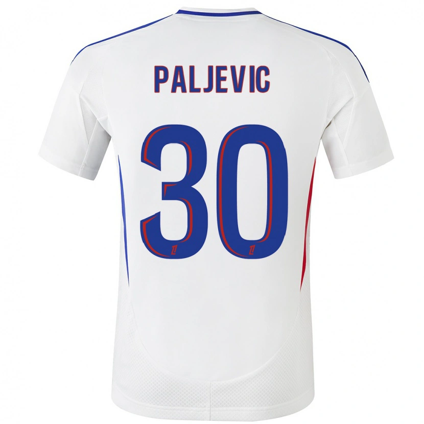 Danxen Kid Alyssia Paljevic #30 White Blue Home Jersey 2024/25 T-Shirt