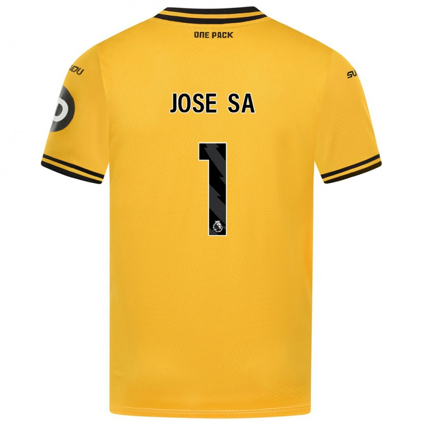 Danxen Kid José Sá #1 Yellow Home Jersey 2024/25 T-Shirt