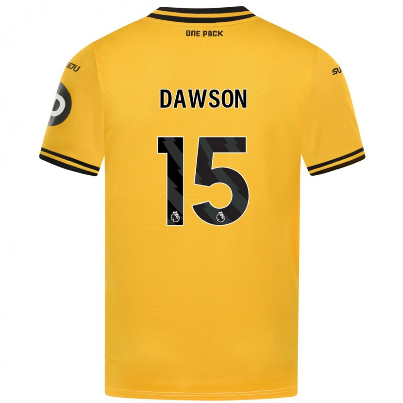 Danxen Kid Craig Dawson #15 Yellow Home Jersey 2024/25 T-Shirt