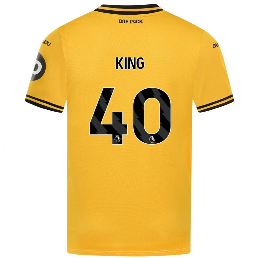 Danxen Kid Tom King #40 Yellow Home Jersey 2024/25 T-Shirt