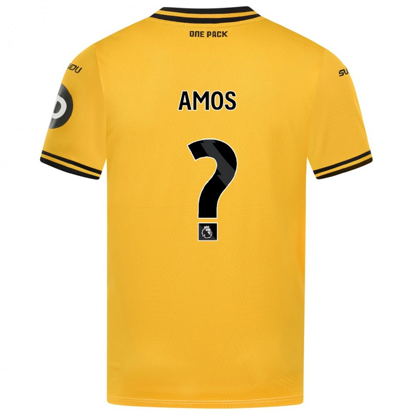 Danxen Kid Stan Amos #0 Yellow Home Jersey 2024/25 T-Shirt