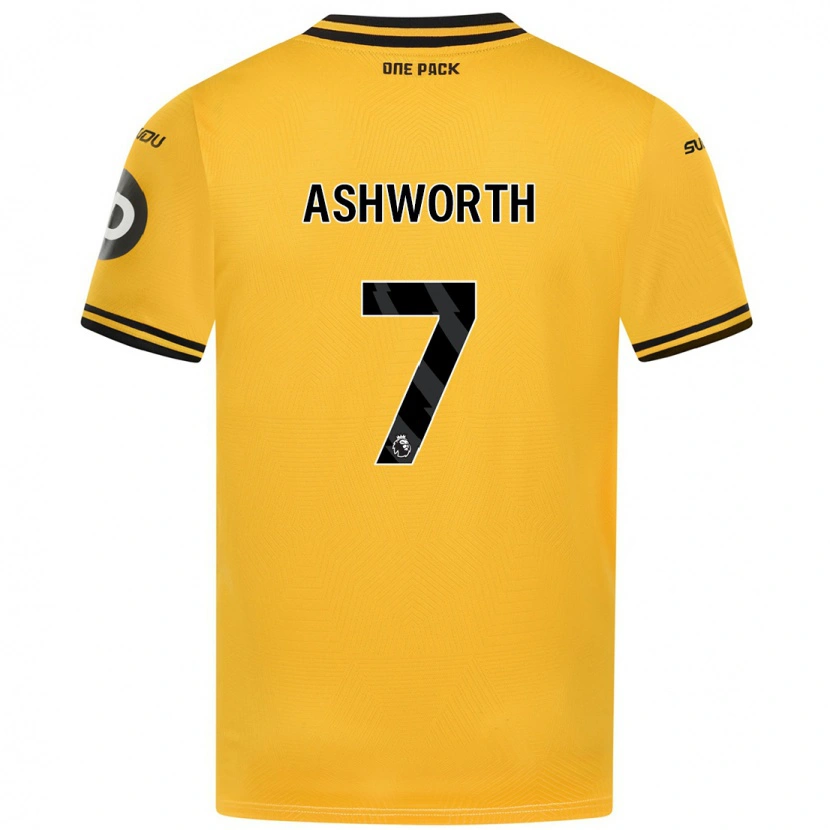 Danxen Kid Finn Ashworth #7 Yellow Home Jersey 2024/25 T-Shirt