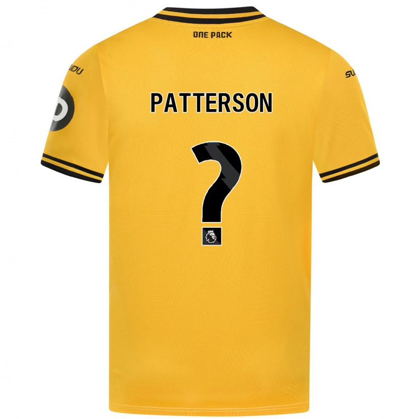 Danxen Kid Lennon Patterson #0 Yellow Home Jersey 2024/25 T-Shirt