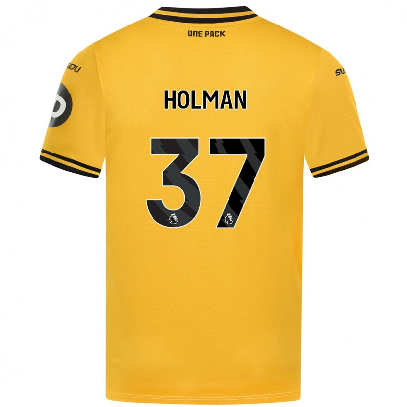 Danxen Kid Fletcher Holman #37 Yellow Home Jersey 2024/25 T-Shirt