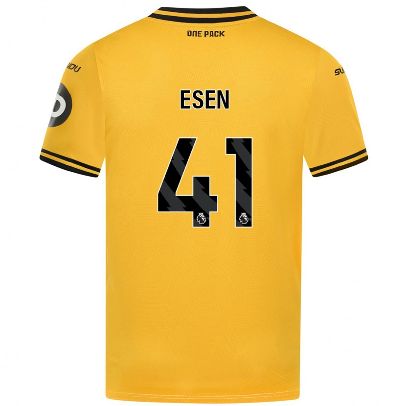 Danxen Kid Josh Esen #41 Yellow Home Jersey 2024/25 T-Shirt