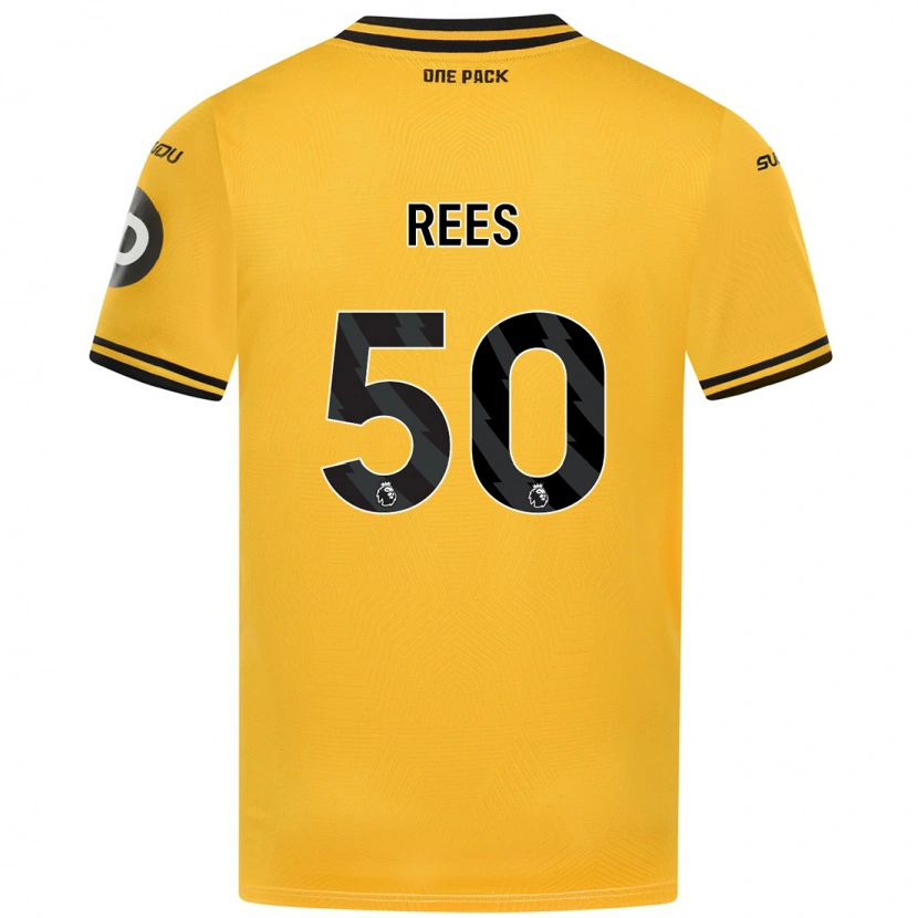 Danxen Kid Mason Rees #50 Yellow Home Jersey 2024/25 T-Shirt