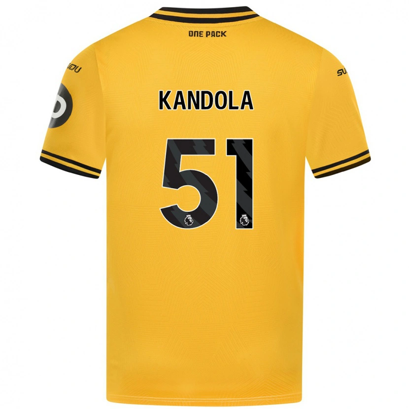 Danxen Kid Kam Kandola #51 Yellow Home Jersey 2024/25 T-Shirt