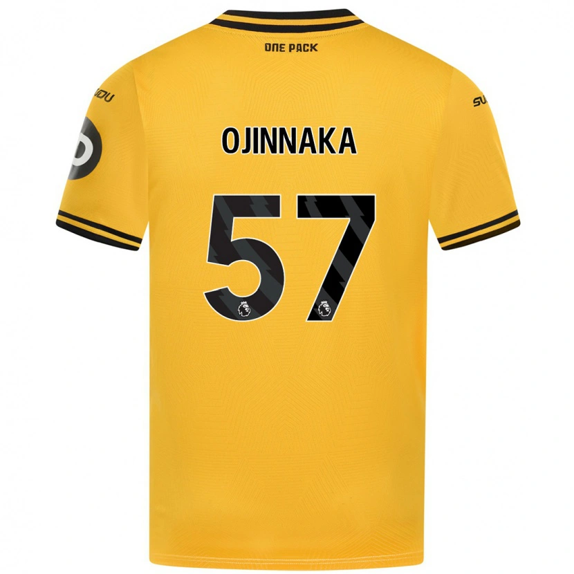 Danxen Kid Temple Ojinnaka #57 Yellow Home Jersey 2024/25 T-Shirt