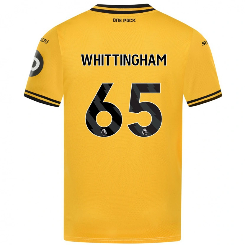 Danxen Kid Matthew Whittingham #65 Yellow Home Jersey 2024/25 T-Shirt