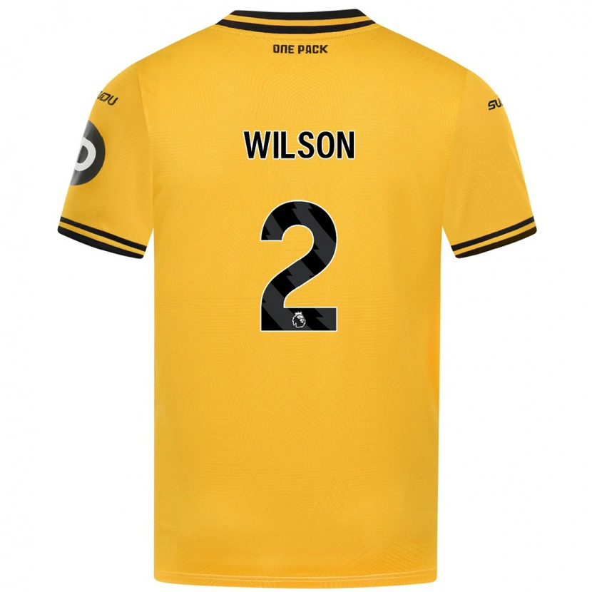 Danxen Kid Ellie Wilson #2 Yellow Home Jersey 2024/25 T-Shirt