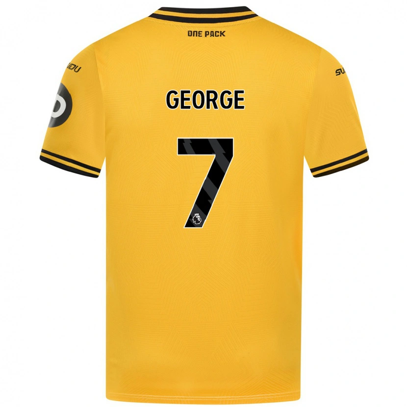 Danxen Kid Tammi George #7 Yellow Home Jersey 2024/25 T-Shirt