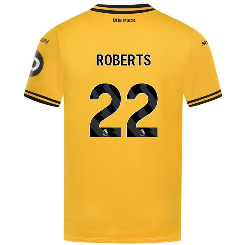 Danxen Kid Beth Roberts #22 Yellow Home Jersey 2024/25 T-Shirt