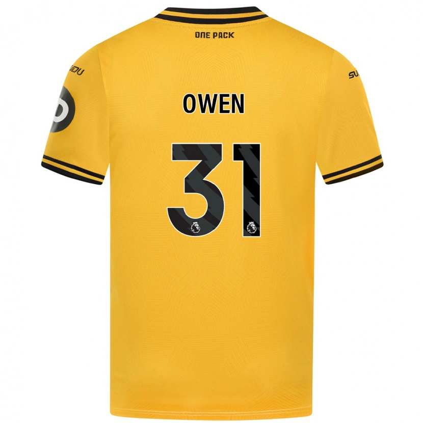 Danxen Kid Skye Owen #31 Yellow Home Jersey 2024/25 T-Shirt