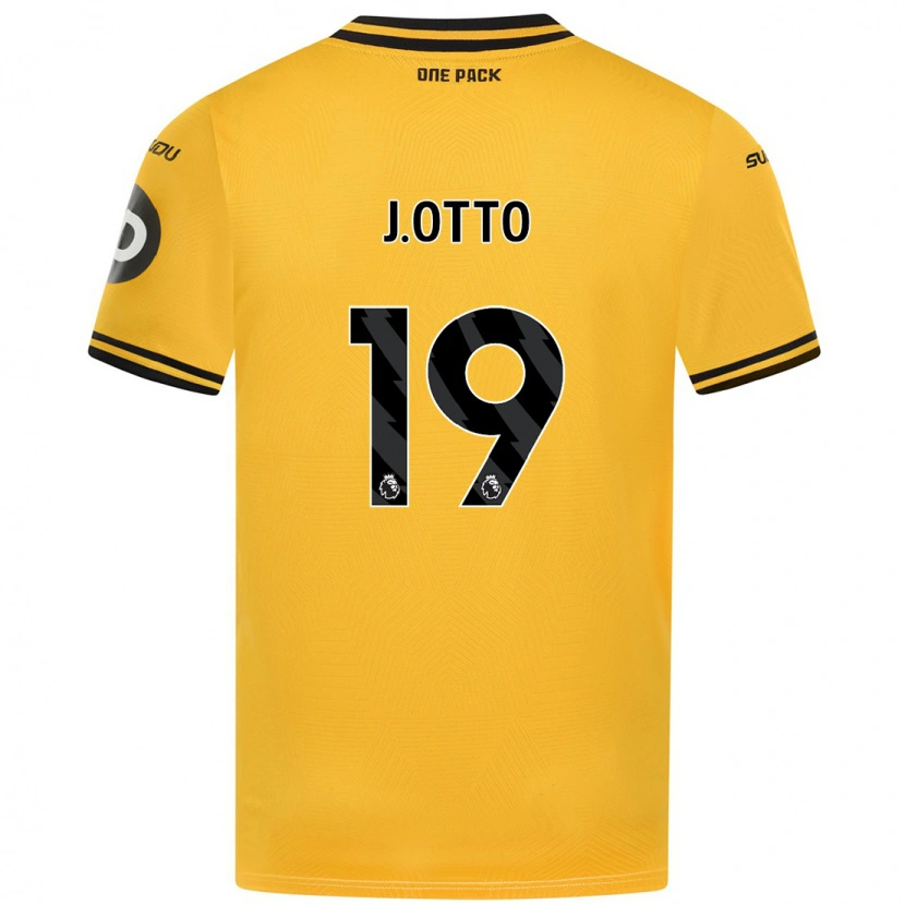 Danxen Kid Jonny Otto #19 Yellow Home Jersey 2024/25 T-Shirt