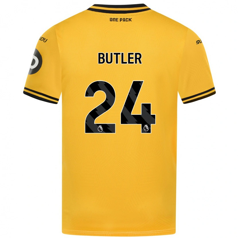 Danxen Kid Elli Butler #24 Yellow Home Jersey 2024/25 T-Shirt