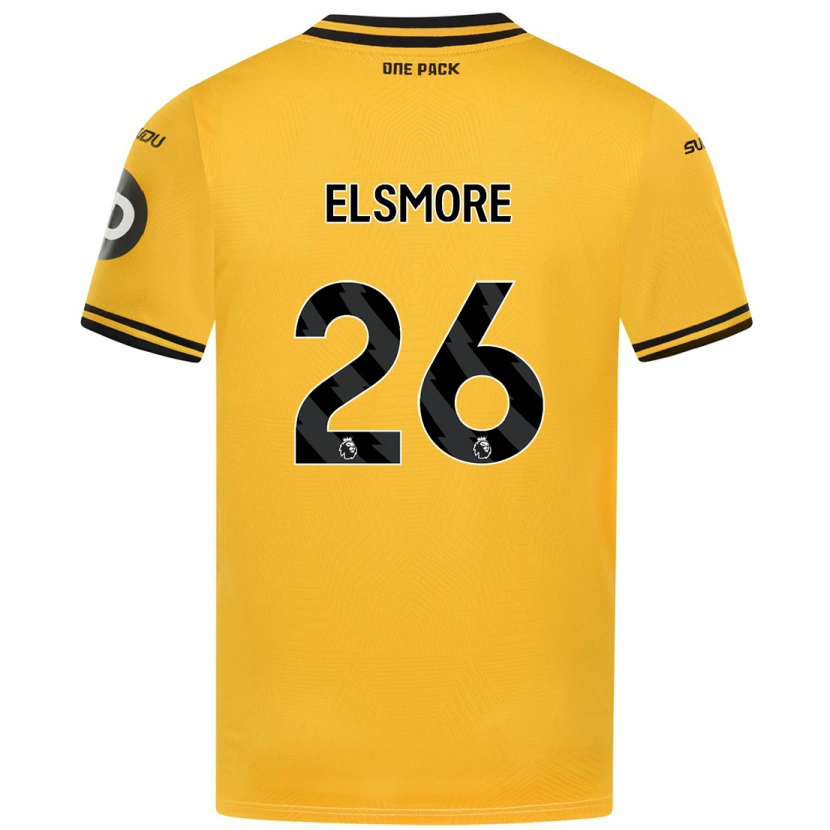 Danxen Kid Ria Elsmore #26 Yellow Home Jersey 2024/25 T-Shirt