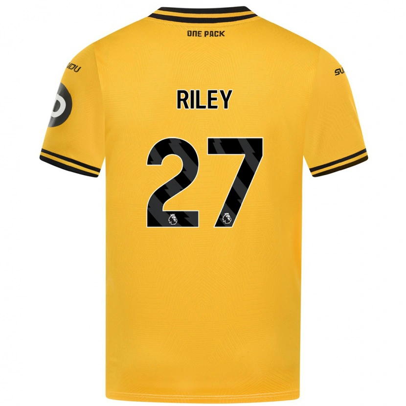 Danxen Kid Lauren Riley #27 Yellow Home Jersey 2024/25 T-Shirt