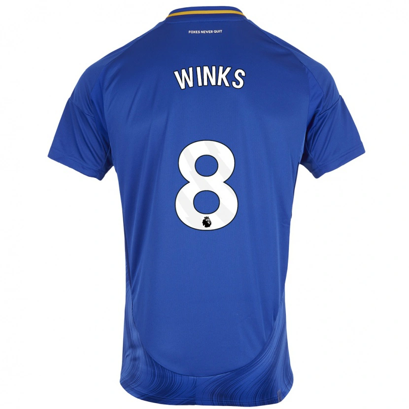 Danxen Kid Harry Winks #8 Blue White Home Jersey 2024/25 T-Shirt