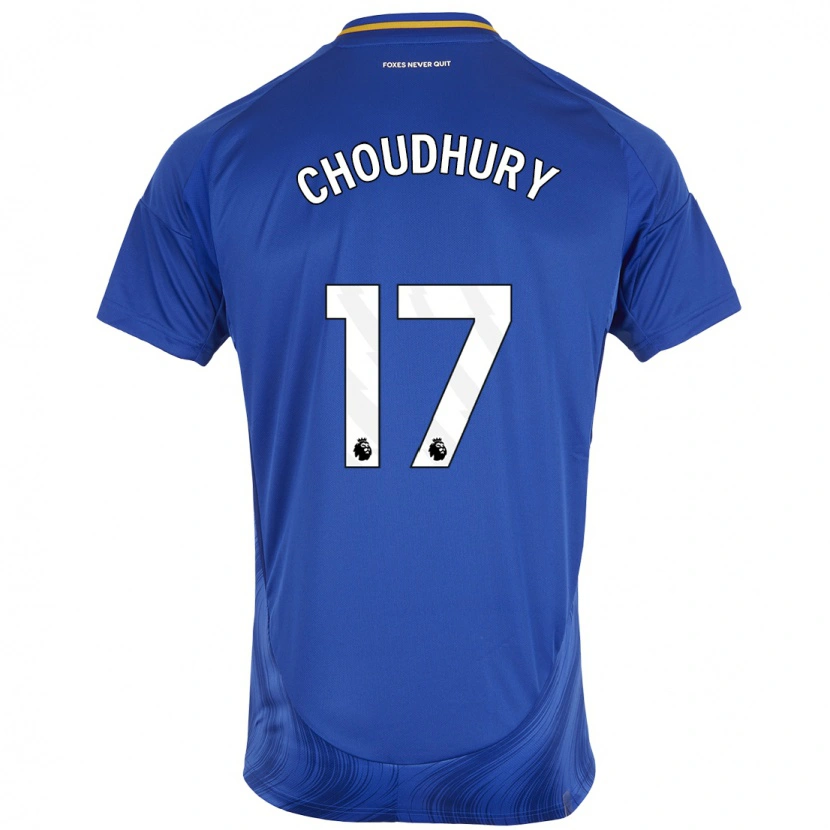 Danxen Kid Hamza Choudhury #17 Blue White Home Jersey 2024/25 T-Shirt