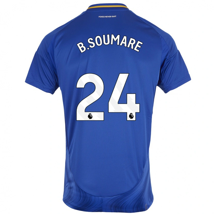 Danxen Kid Boubakary Soumaré #24 Blue White Home Jersey 2024/25 T-Shirt