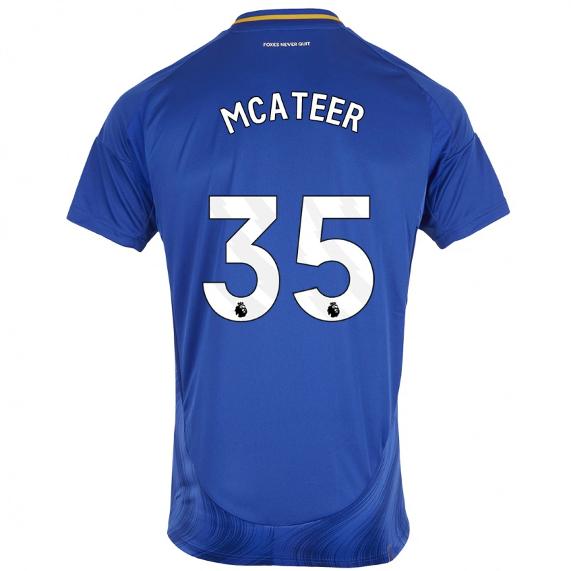 Danxen Kid Kasey Mcateer #35 Blue White Home Jersey 2024/25 T-Shirt