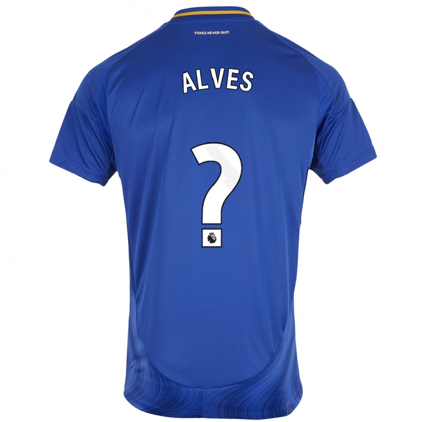 Danxen Kid Will Alves #0 Blue White Home Jersey 2024/25 T-Shirt