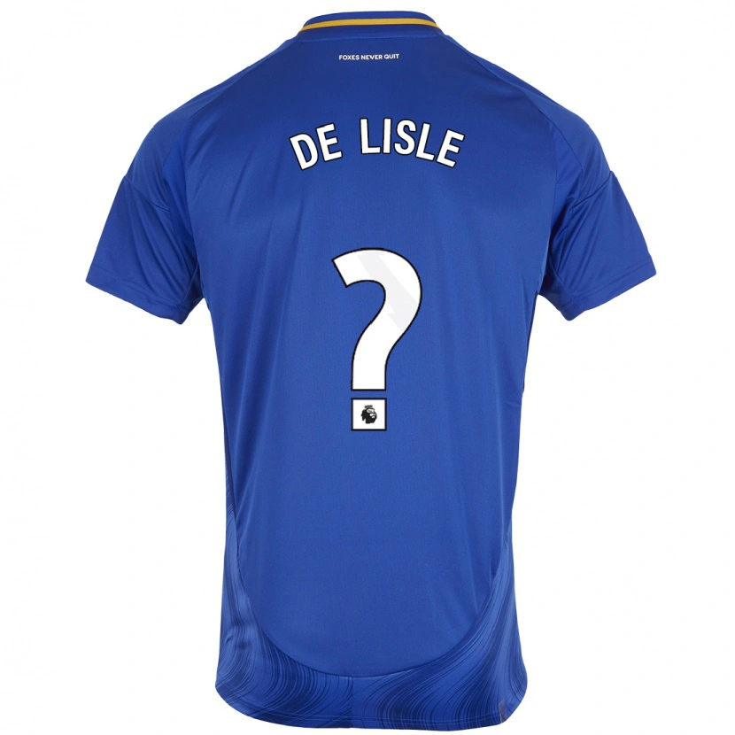 Danxen Kid Hugo De Lisle #0 Blue White Home Jersey 2024/25 T-Shirt