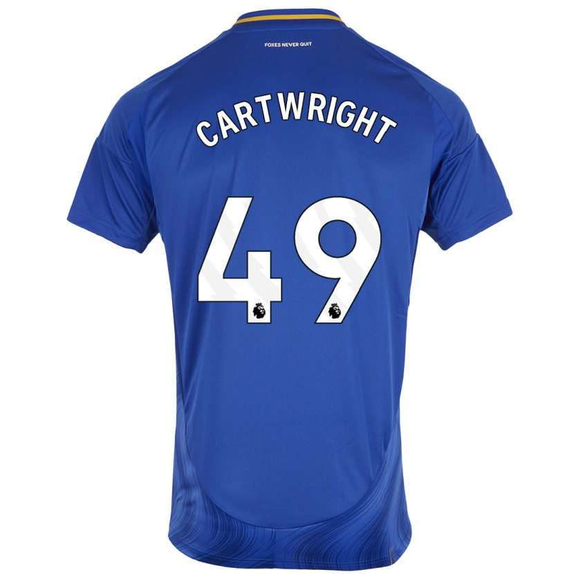 Danxen Kid Henry Cartwright #49 Blue White Home Jersey 2024/25 T-Shirt