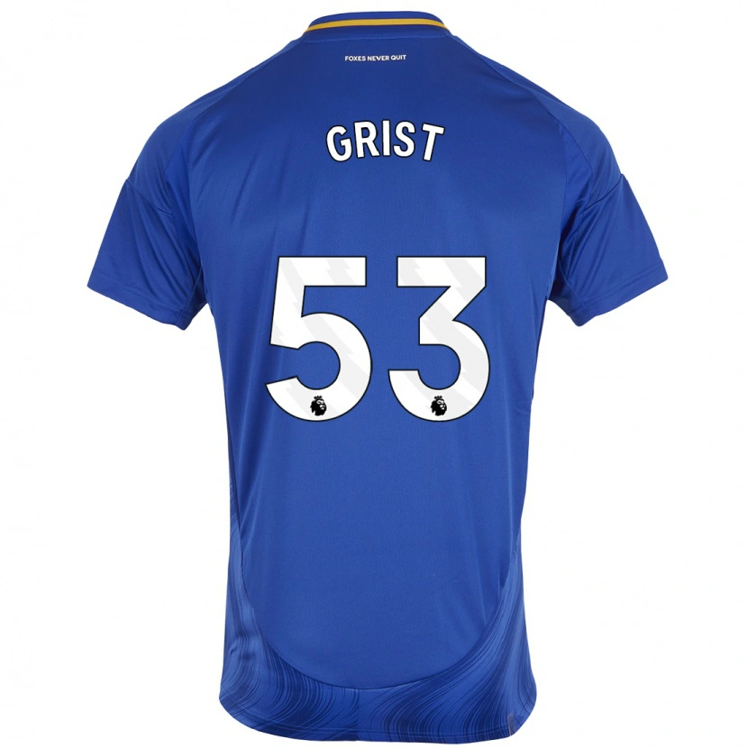 Danxen Kid Ben Grist #53 Blue White Home Jersey 2024/25 T-Shirt