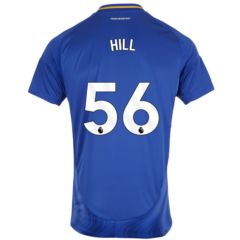 Danxen Kid Deniche Hill #56 Blue White Home Jersey 2024/25 T-Shirt